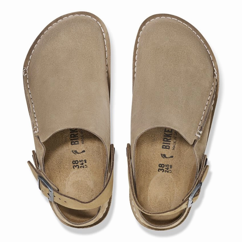 Lutry Men - Grey Taupe Suede||Lutry pour hommes - Sude Gris taupe