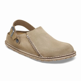 Lutry Men - Grey Taupe Suede||Lutry pour hommes - Sude Gris taupe