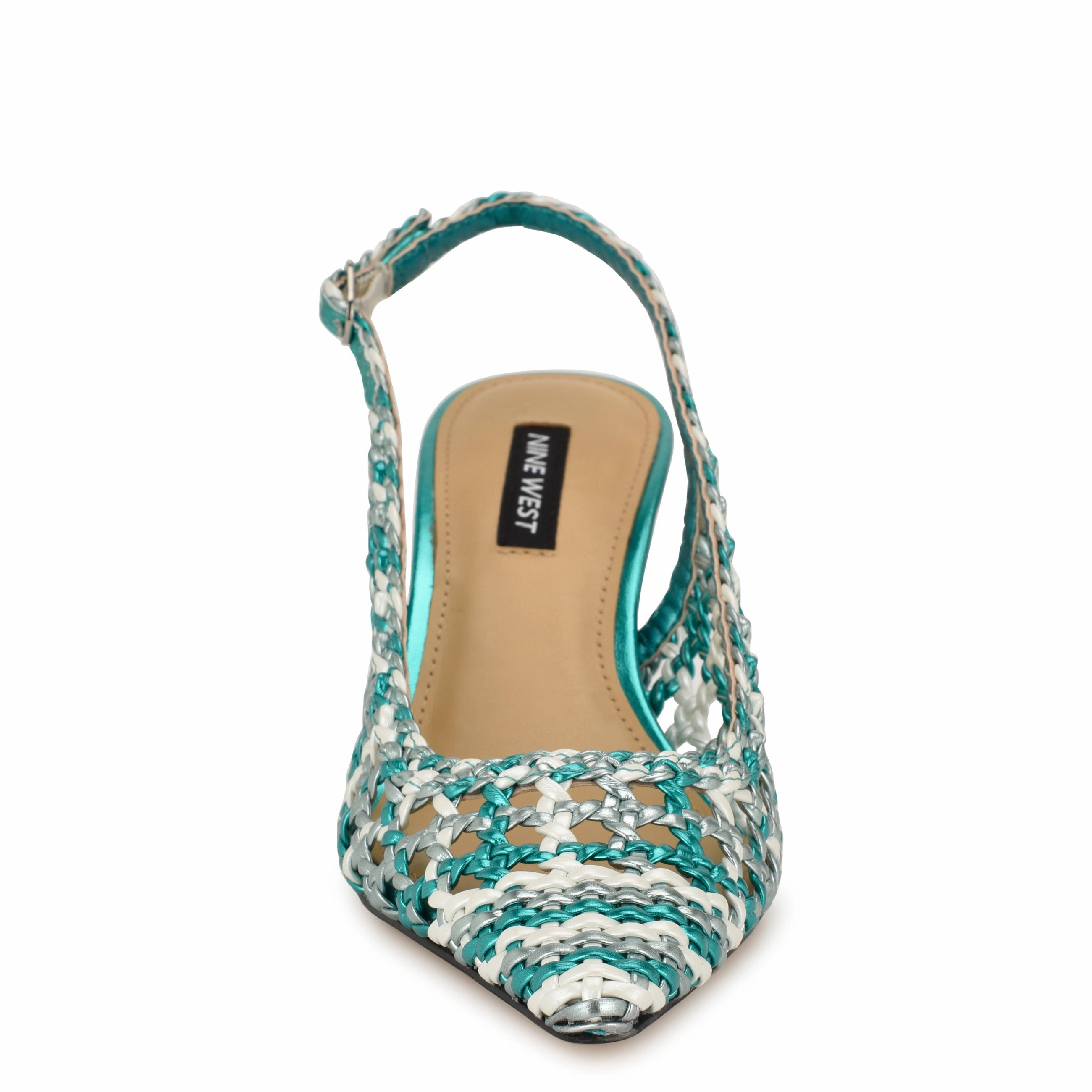 Madalene Woven Slingbacks