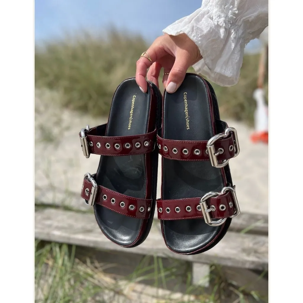 MAGICAL WALK PATENT - DEEP CHERRY