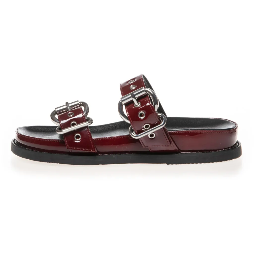 MAGICAL WALK PATENT - DEEP CHERRY