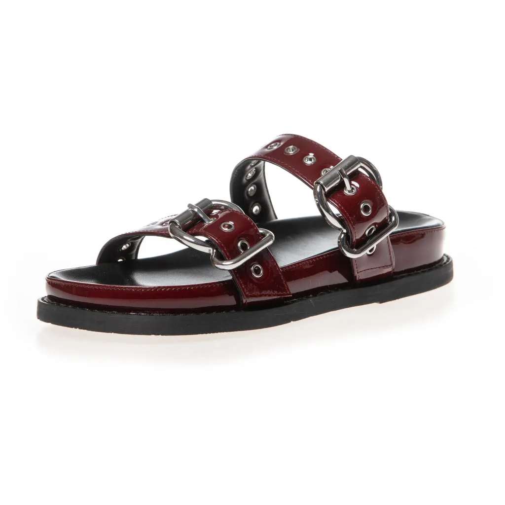 MAGICAL WALK PATENT - DEEP CHERRY