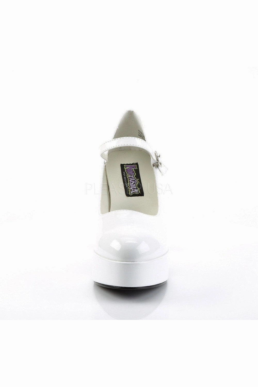 MARYJANE-50 Mary Jane | White Patent