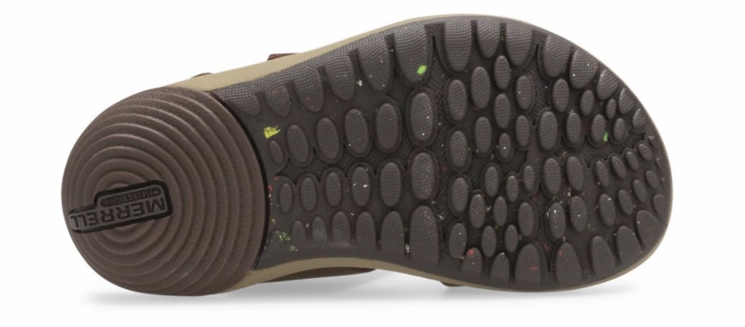 Merrell M-Bare Step Sandal Brown