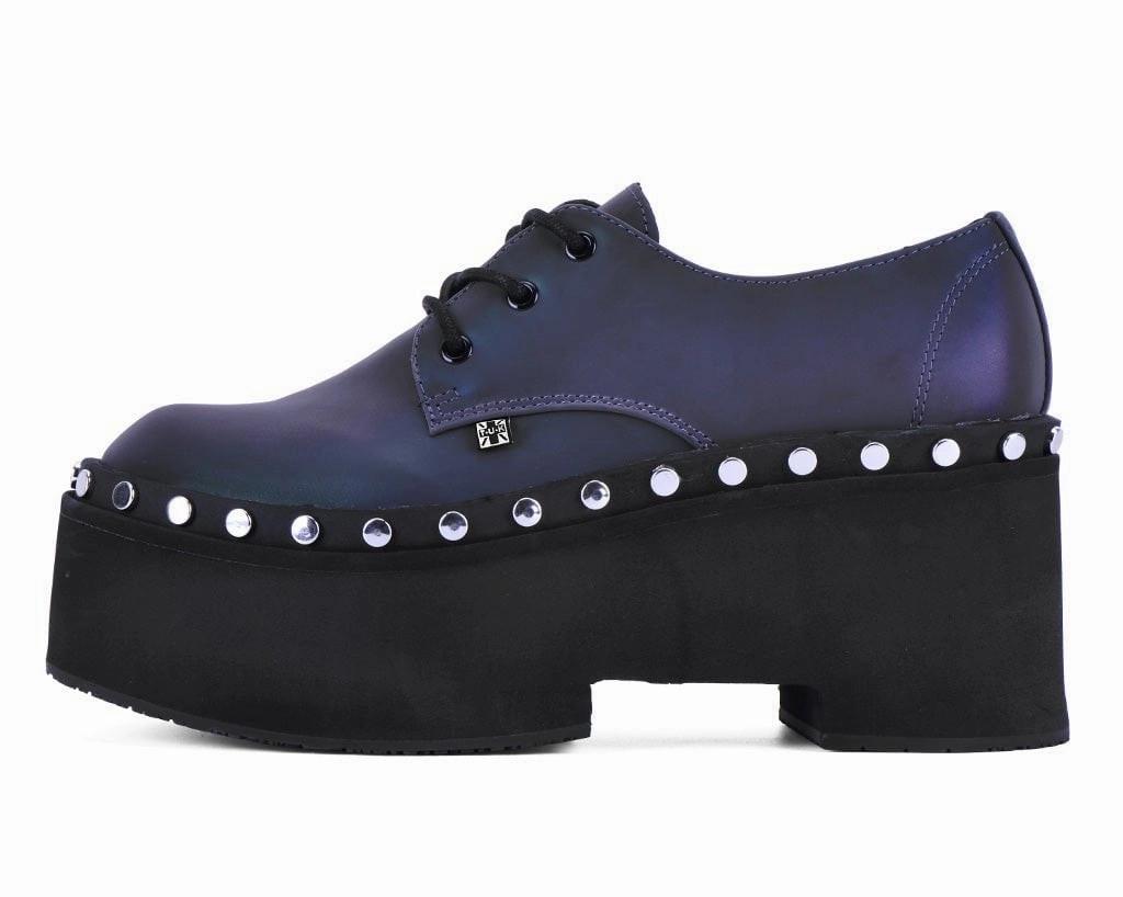 Midnight Chameleon Dino Flat Platform
