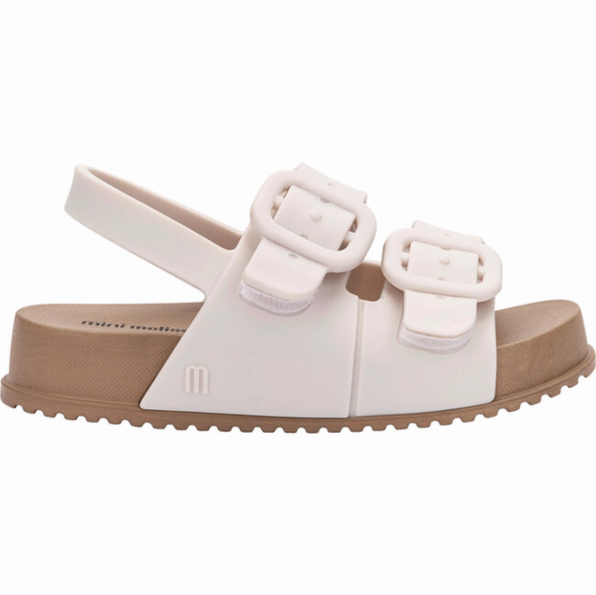 Mini Melissa Cozy Sandal Baby Brown/White