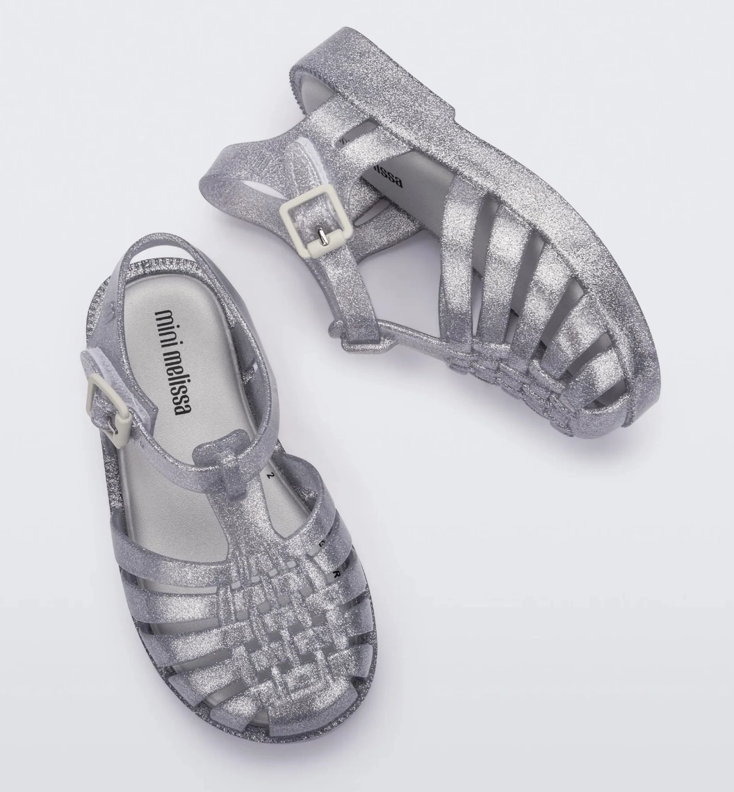 Mini Melissa Possession Glitter Clear