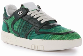 Missoni Lace Up Trainers In Green