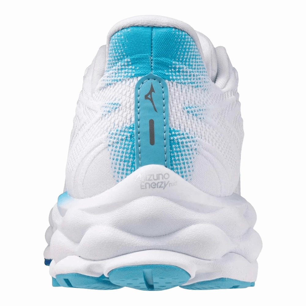 Mizuno Women's Wave Sky 8 - White/Mercury Blue