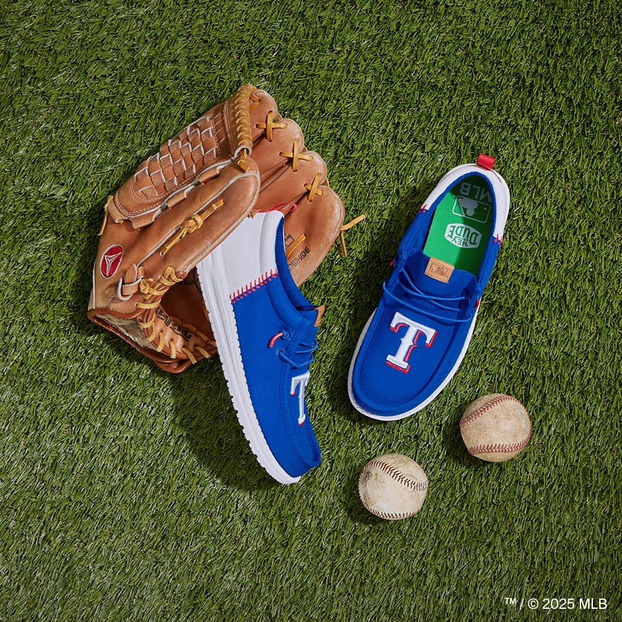 MLB Rangers Wally Funk - Rangers Royal/White