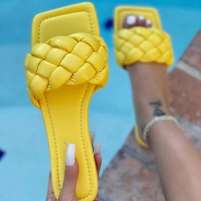 Monique Sandals- Yellow