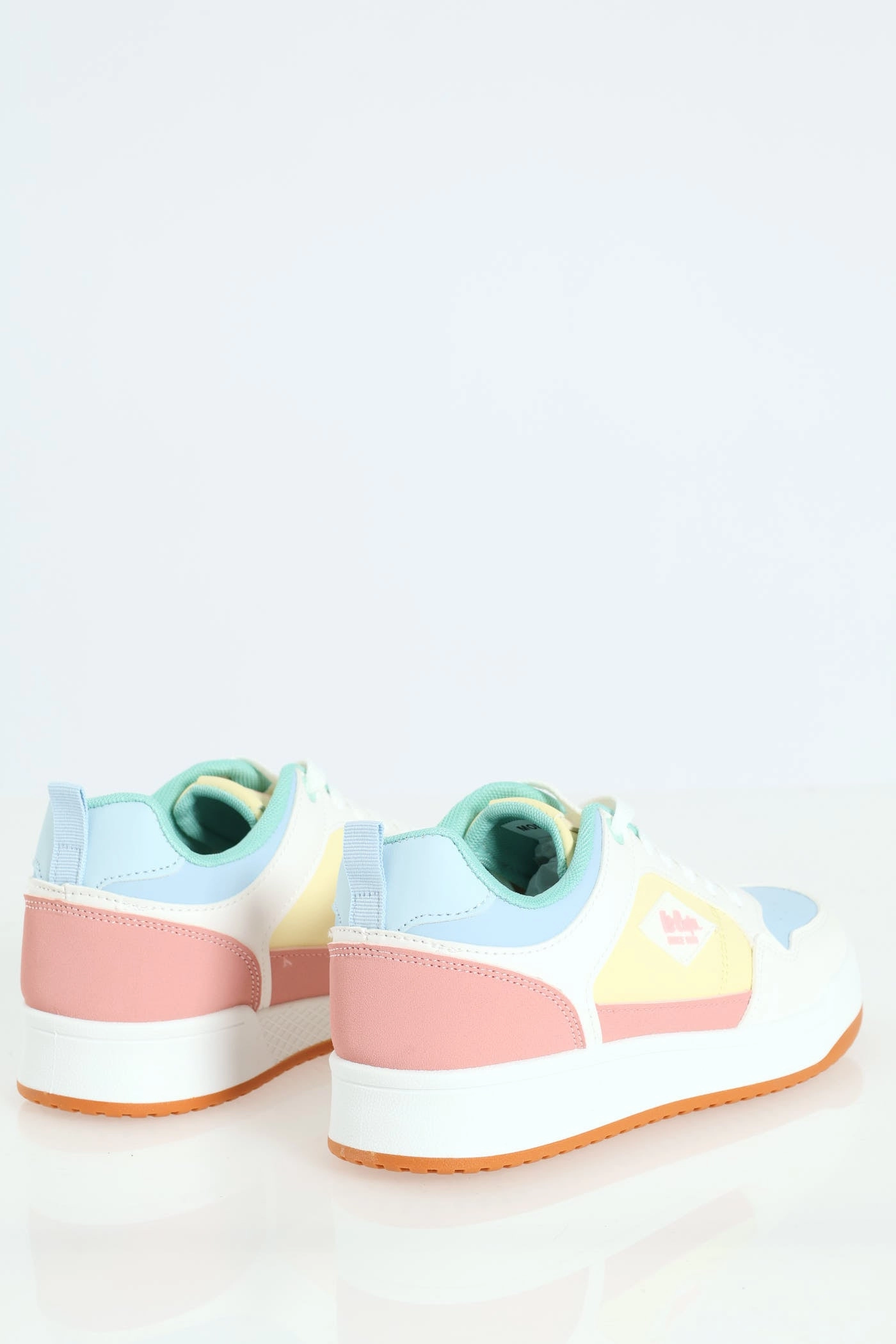 Morgana Embroidered Logo Lace Up Sneaker - Multi