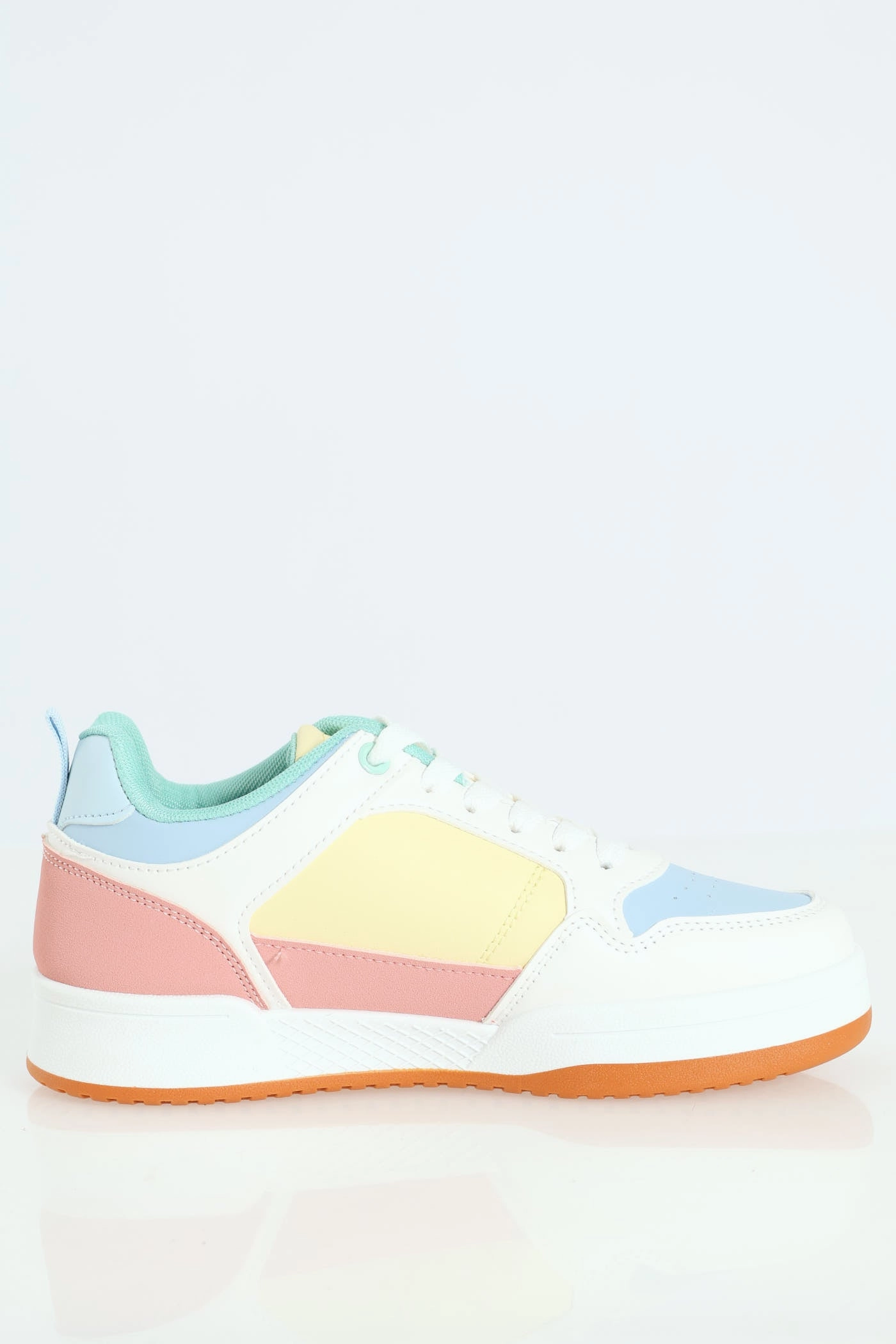 Morgana Embroidered Logo Lace Up Sneaker - Multi