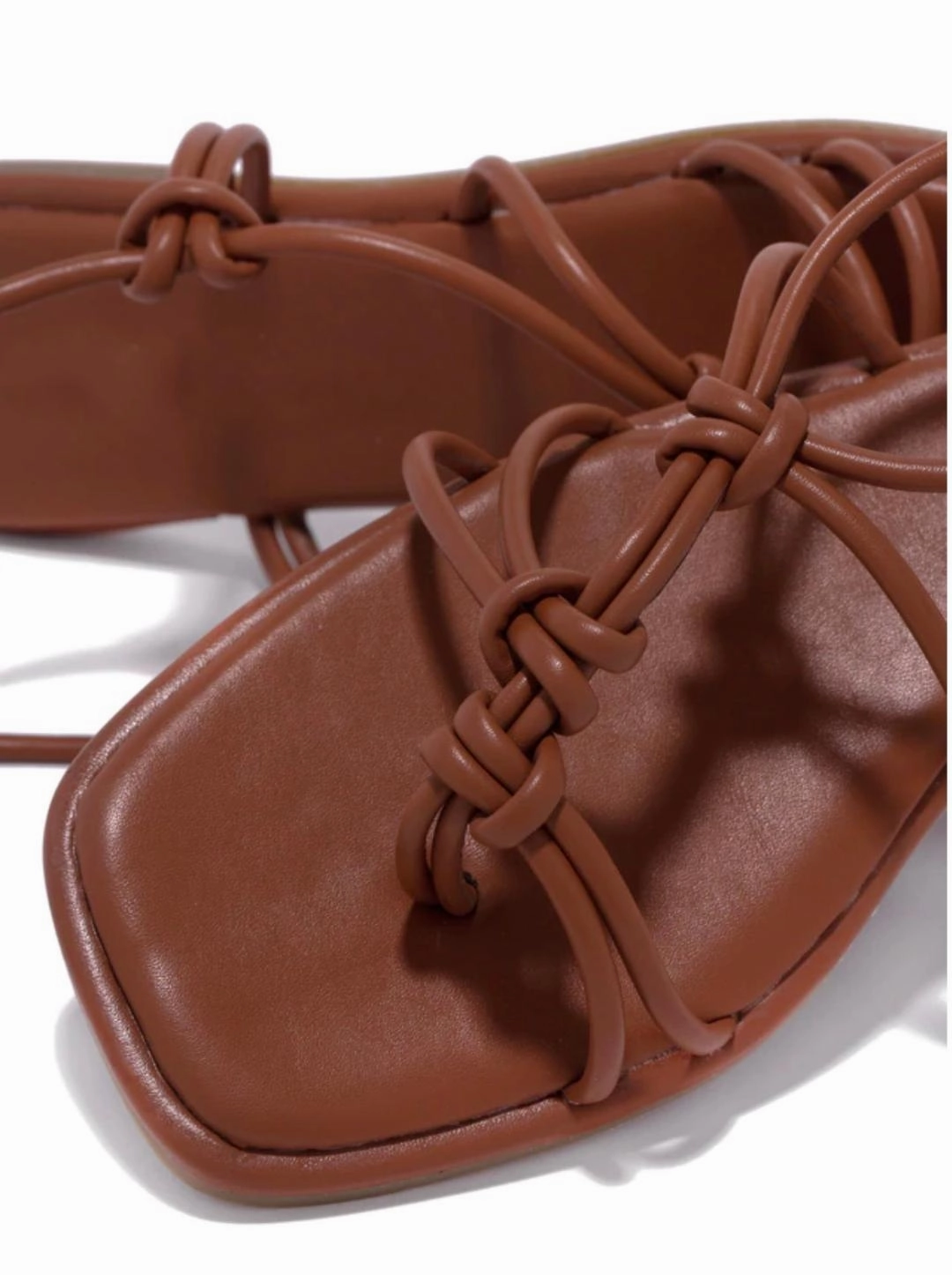 Nakia Sandals- Brown