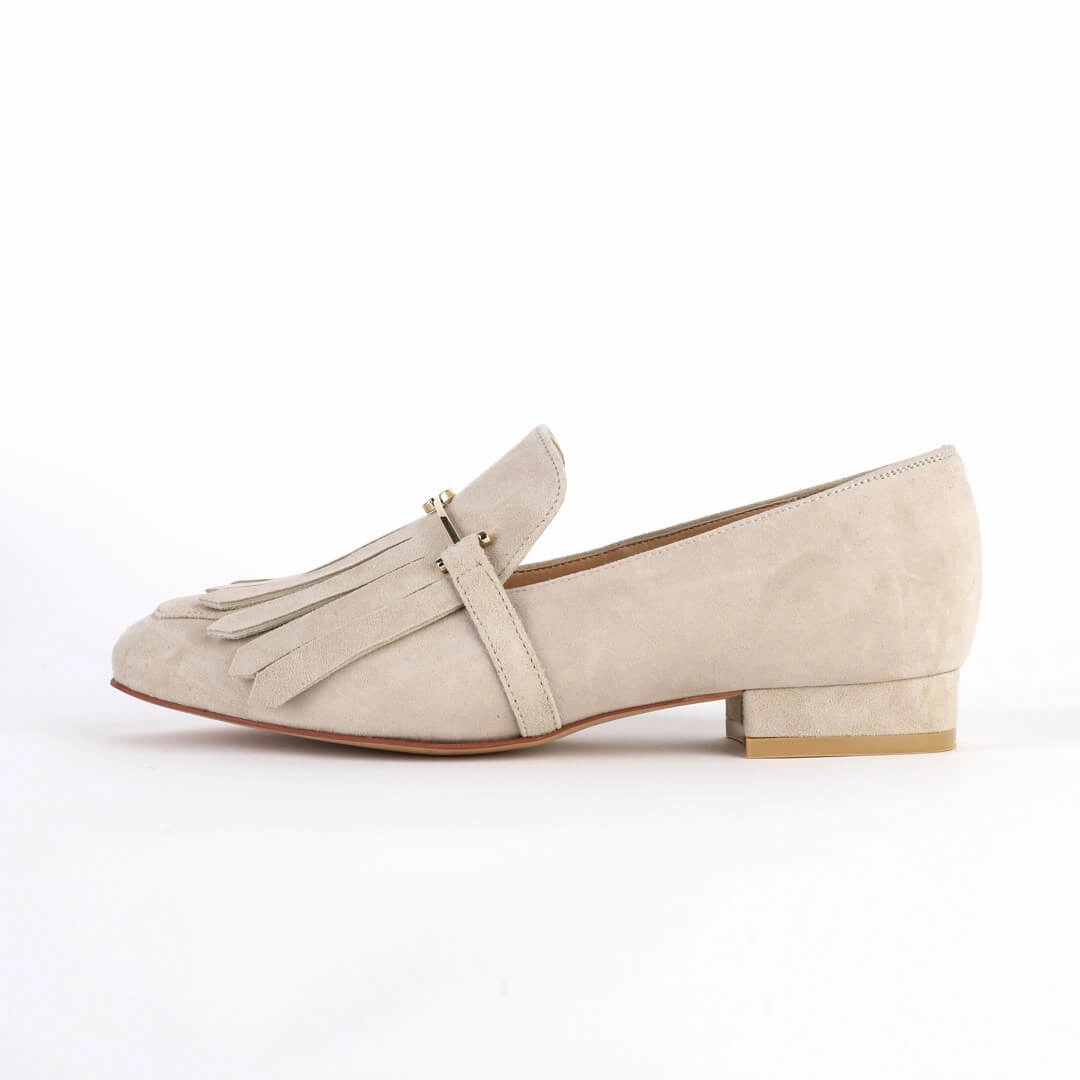 NAOMI - leather tassel loafer