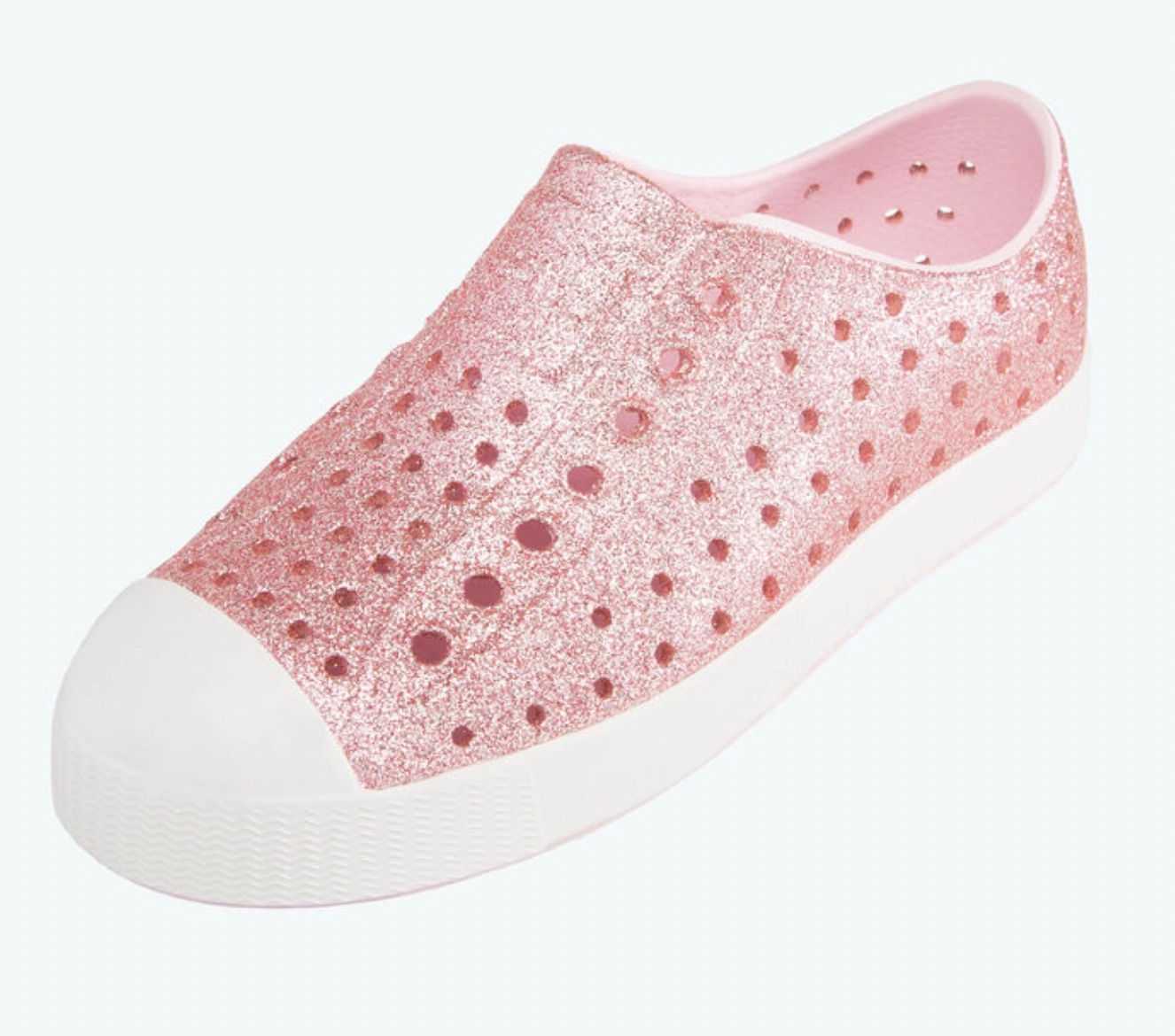 Native Jefferson Bling Milk Pink Bling/Shell White