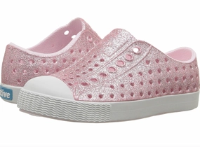 Native Jefferson Bling Milk Pink Bling/Shell White