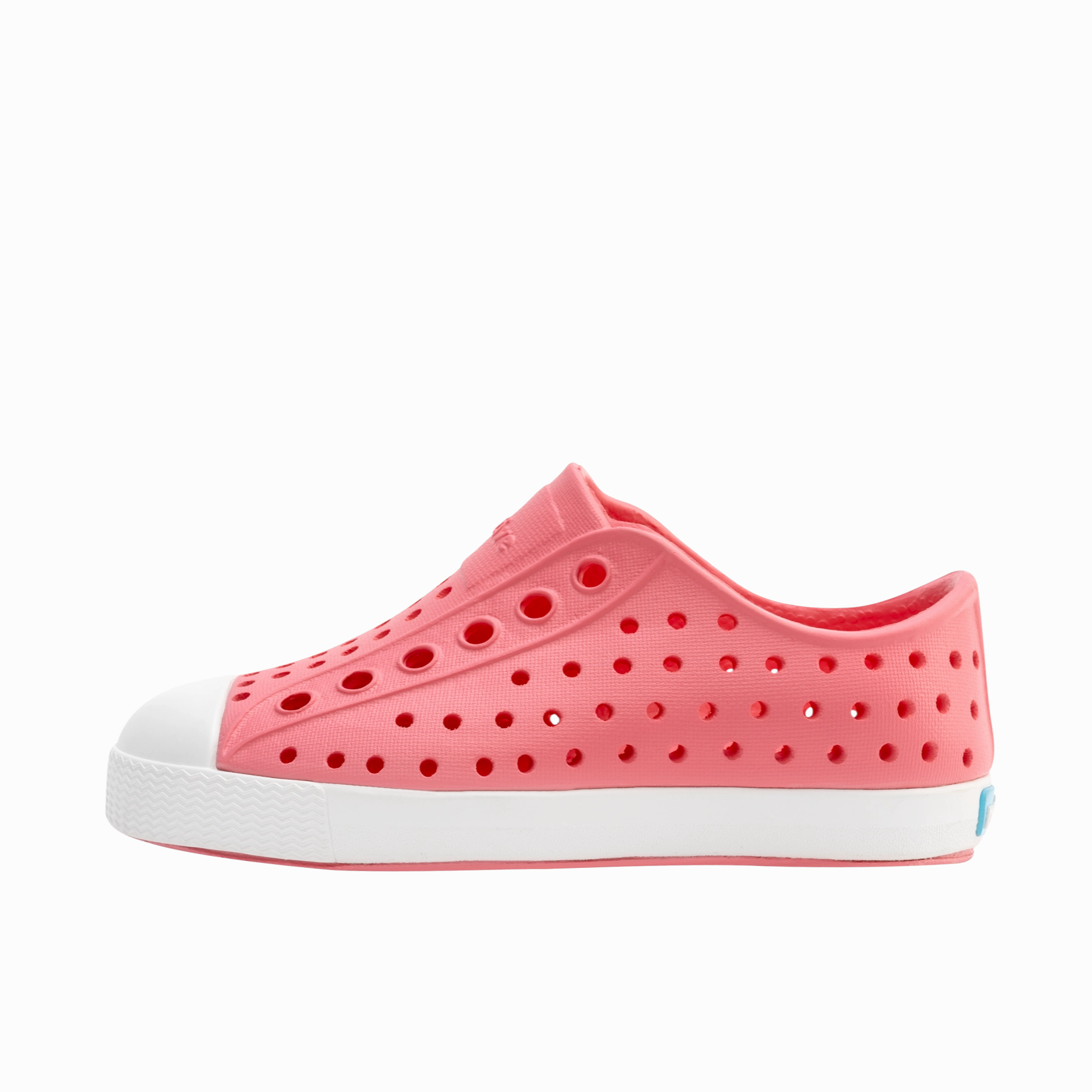 Native Shoes Flamingo Pink/Shell White Children's Jefferson Shoe
