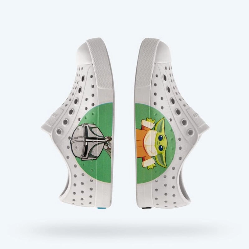 Native Shoes Frost Gray/Mando BFF Jefferson Star Wars Block Shoe