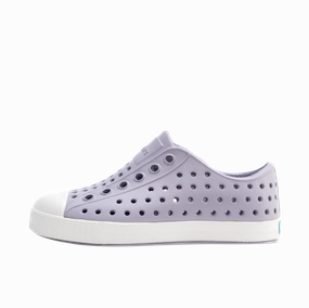Native Shoes Future Purple/Shell White Children's Jefferson Shoe