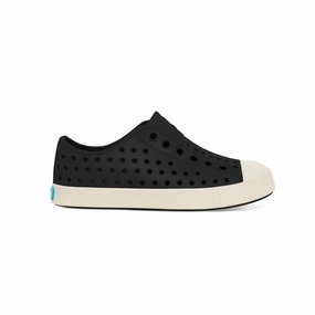 Native Shoes Jiffy Black/Shell White Youth Jefferson Shoe