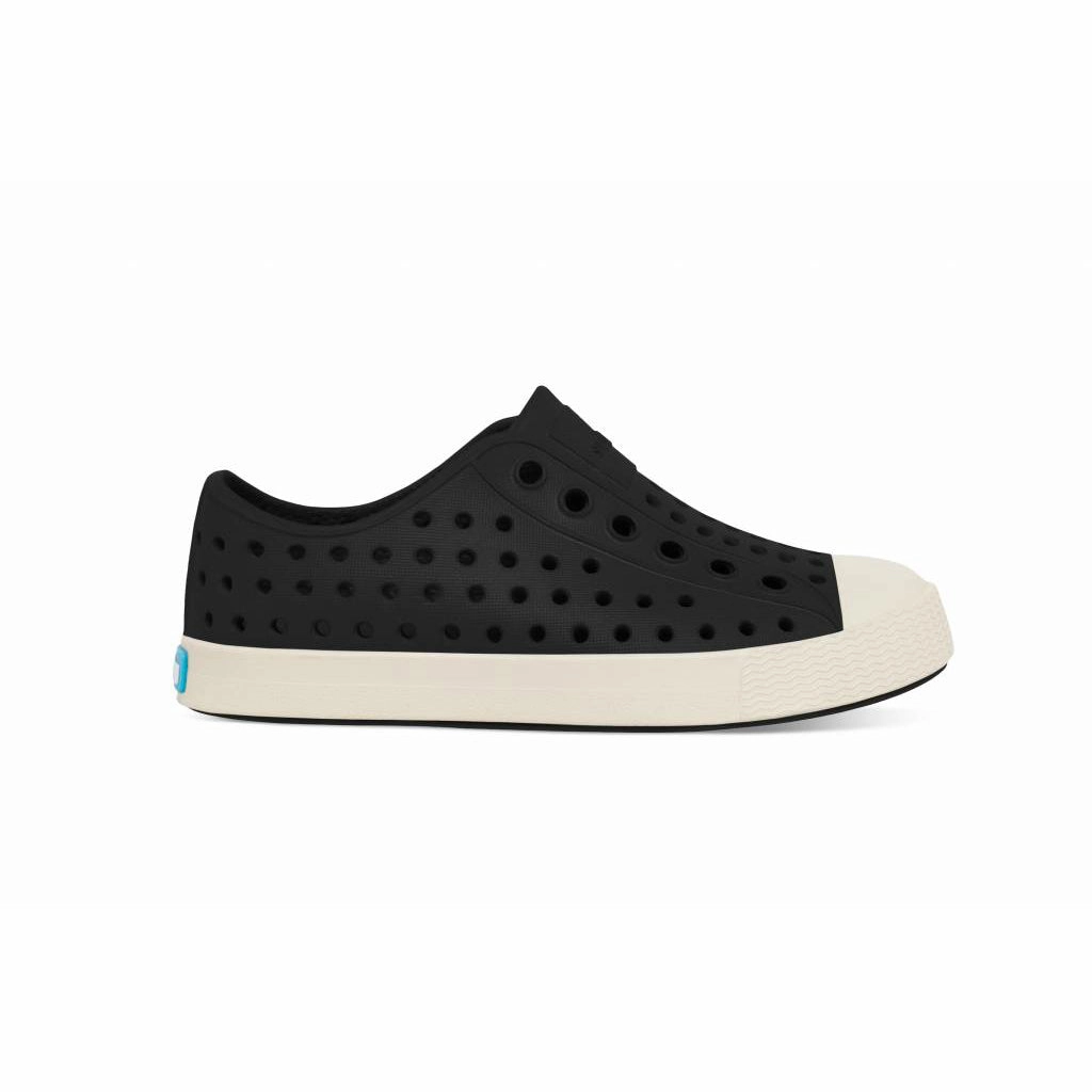 Native Shoes Jiffy Black/Shell White Youth Jefferson Shoe