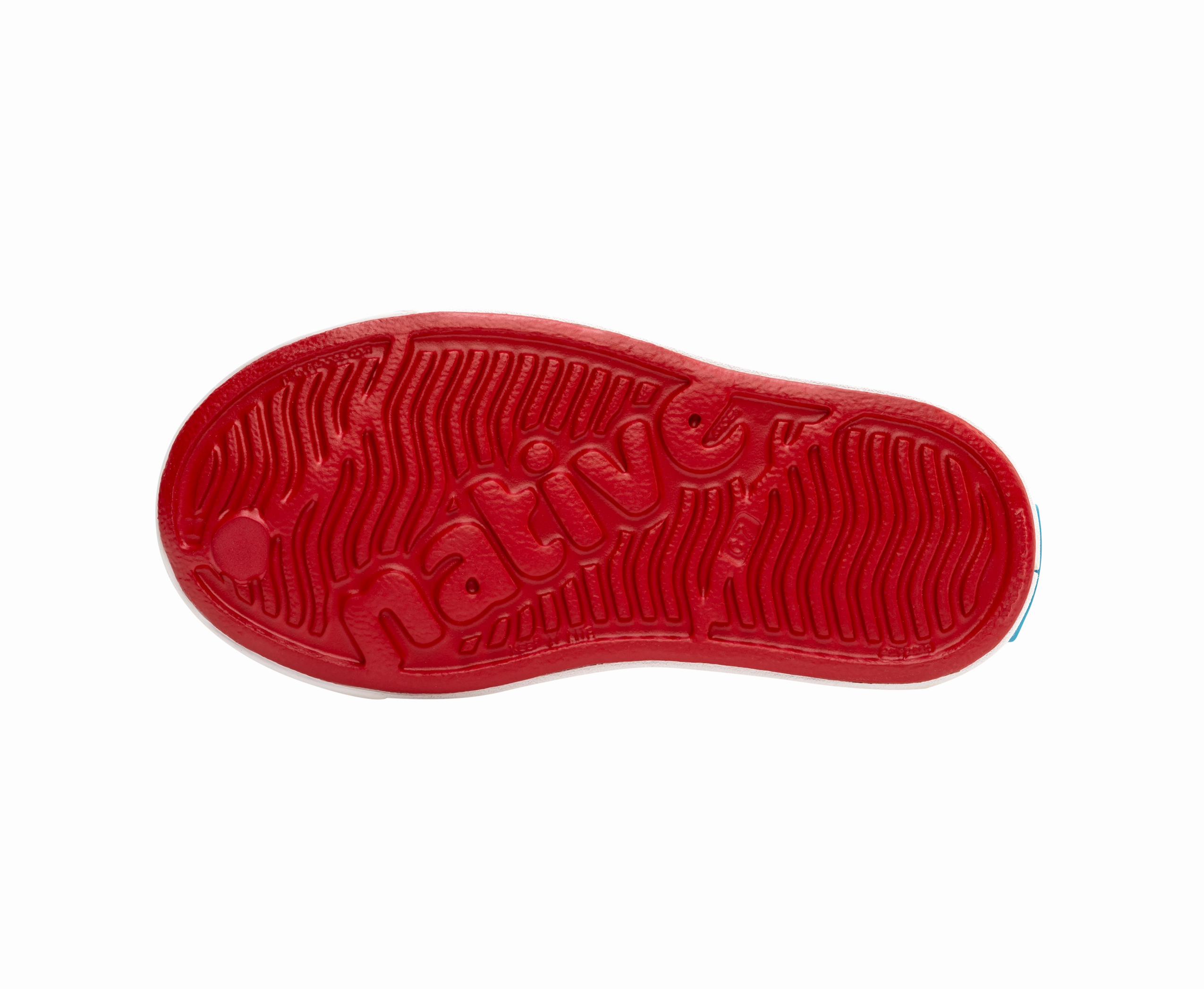 Native Shoes Ruby Red/Shell White Children's Jefferson Shoe