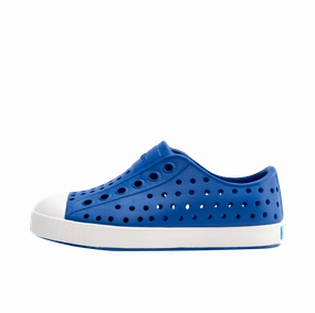 Native Shoes UV Blue/Shell White Children's Jefferson Shoe