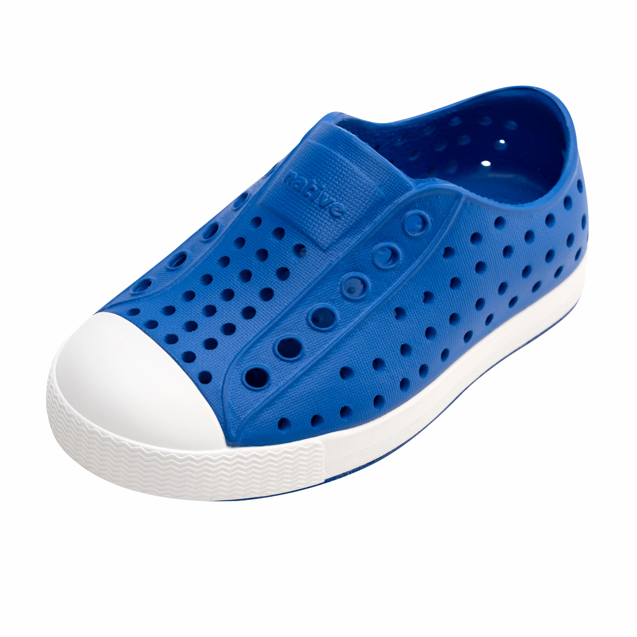 Native Shoes UV Blue/Shell White Children's Jefferson Shoe