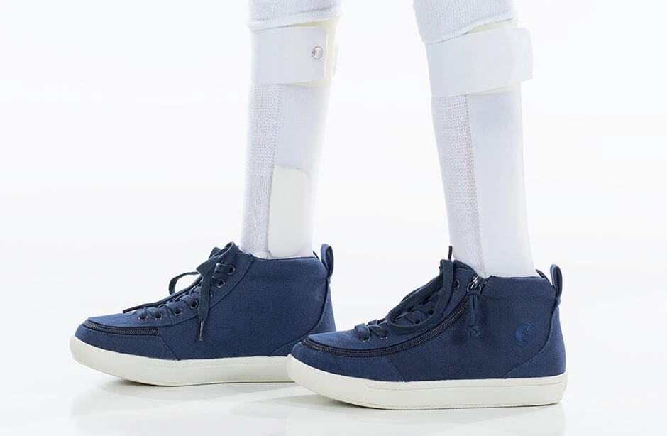 Navy BILLY Classic D|R II High Tops CPMA-Certified AFO-Ready
