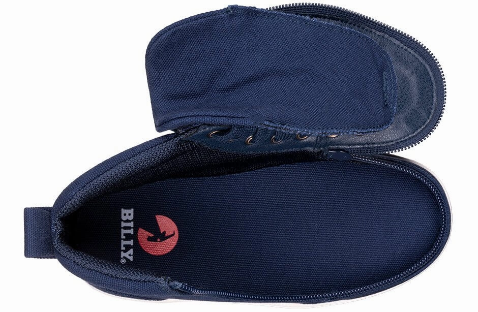 Navy BILLY Classic D|R II High Tops CPMA-Certified AFO-Ready