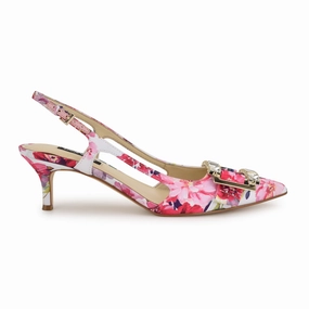 Neeri Pointy Toe Slingbacks
