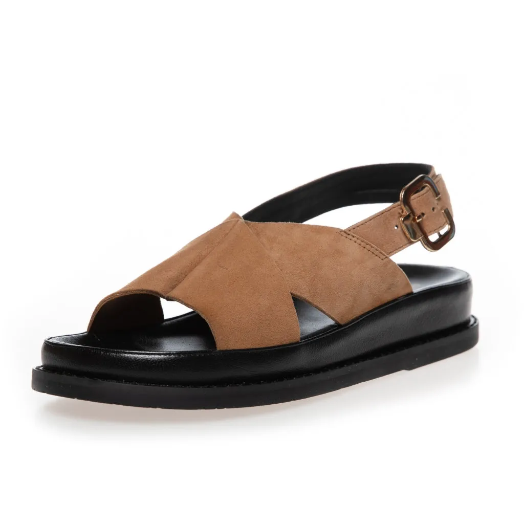 NEW STRONGER 23 - SUEDE - SAFARI