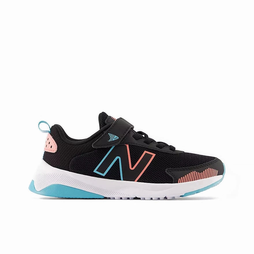 New Balance Black/Grapefruit Dynasoft 545 A/C Childrens Sneaker