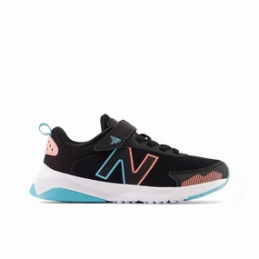 New Balance Black/Grapefruit Dynasoft 545 A/C Childrens Sneaker