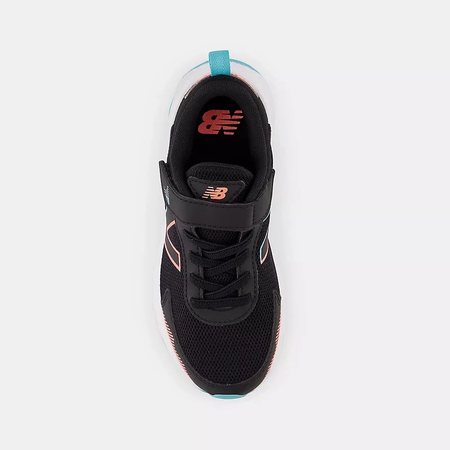 New Balance Black/Grapefruit Dynasoft 545 A/C Childrens Sneaker