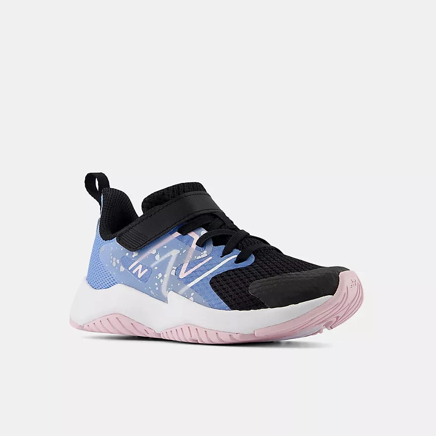 New Balance Black/Laguna Rave Run V2 A/C Childrens Sneaker