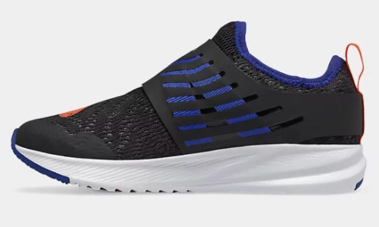 New Balance Black/Mandarin Fuel Core Reveal Children's Sneaker