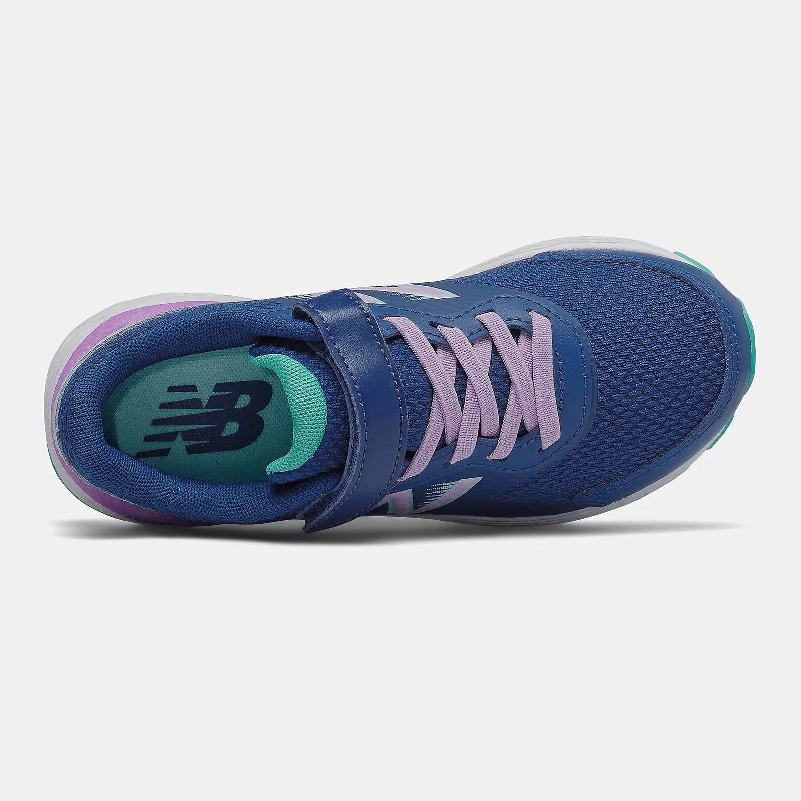 New Balance Captain Blue/Dark Violet 680v6 Childrens Sneaker