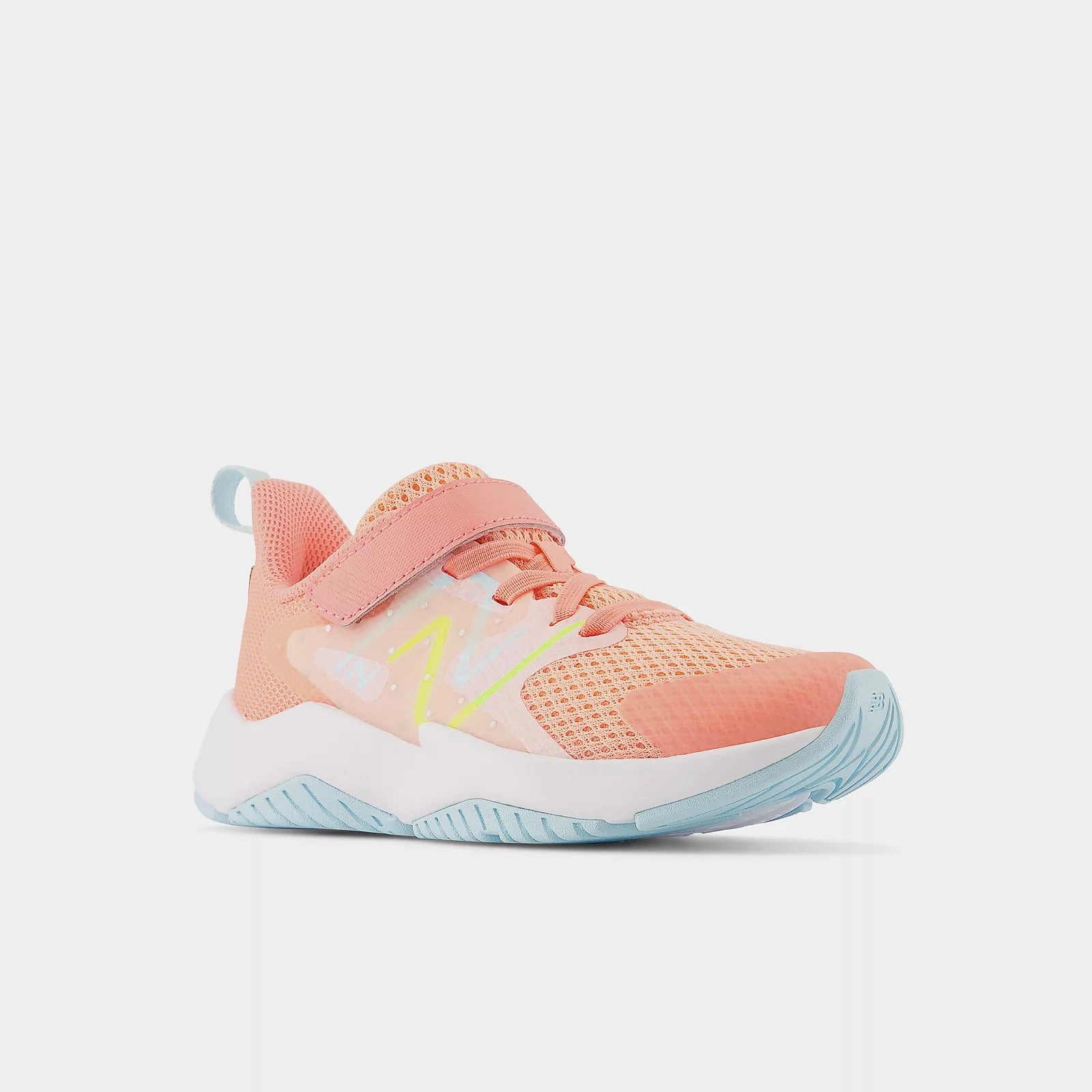 New Balance Grapefruit Rave Run v2 A/C Childrens Sneaker