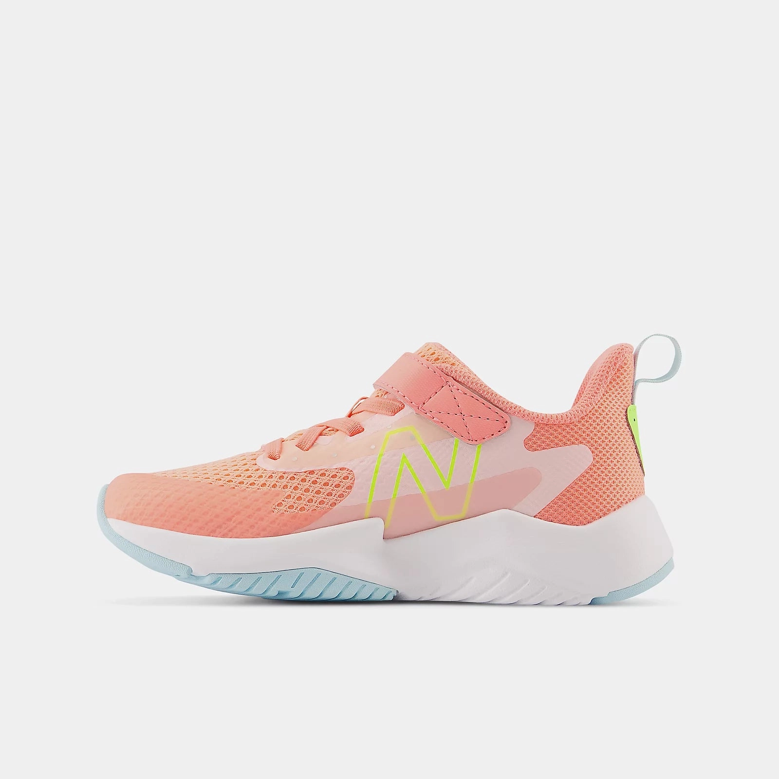 New Balance Grapefruit Rave Run v2 A/C Childrens Sneaker