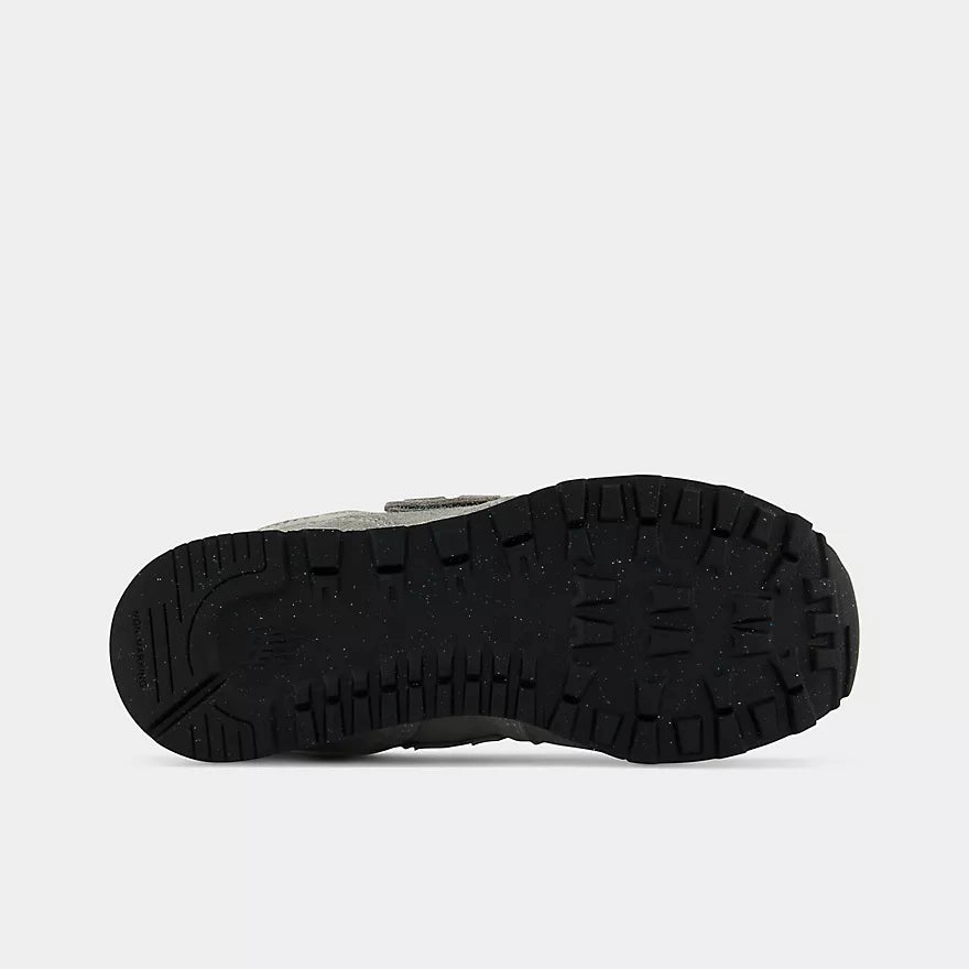 New Balance Grey 574 Core Hook & Loop Childrens Sneaker