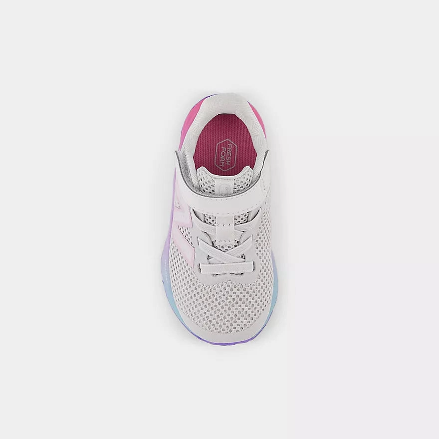 New Balance Grey Matter Fresh Foam Arishi v4 Bungee Lace Toddler Sneaker