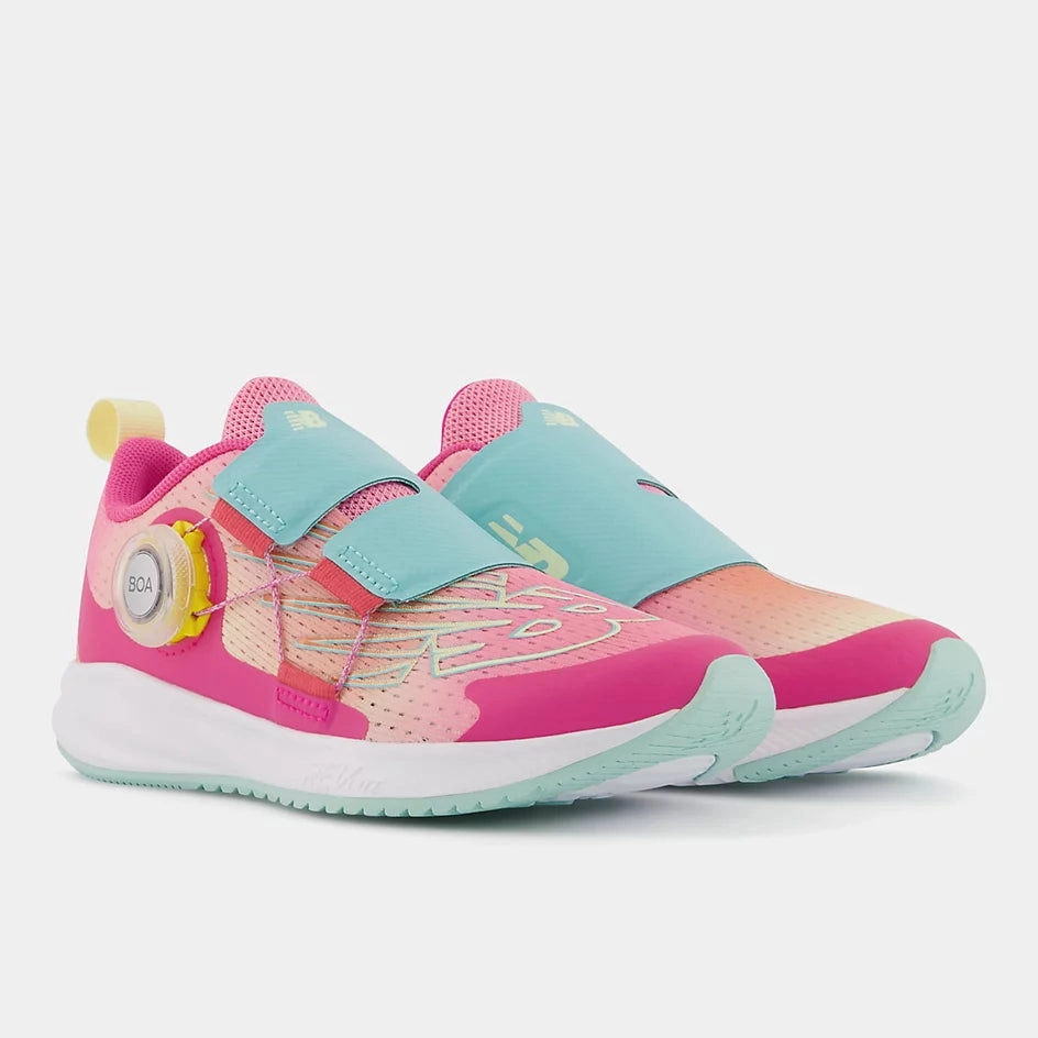 New Balance Hi-Pink FuelCore Reveal Boa Childrens Sneaker