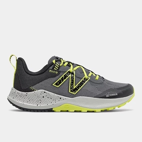 New Balance Lead/Sulphur Yellow/Black Nitrel V4 Lace Childrens Sneaker
