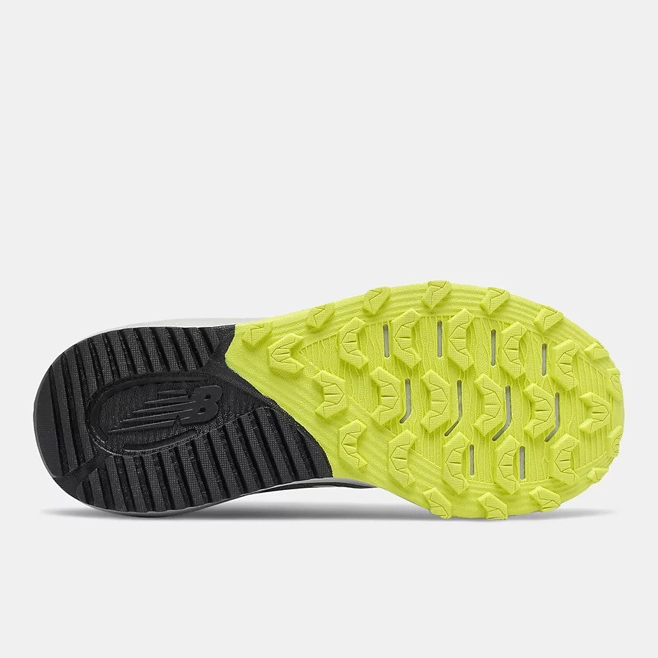 New Balance Lead/Sulphur Yellow/Black Nitrel V4 Lace Childrens Sneaker