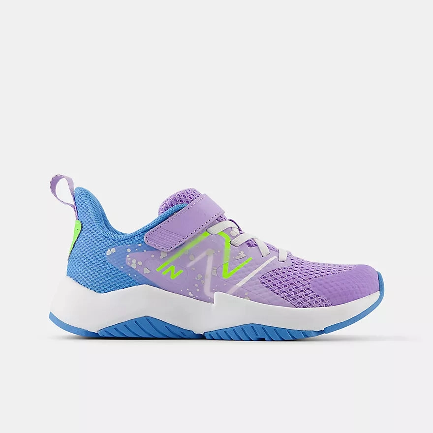 New Balance Lilac Glo Rave Run A/C Children's Sneaker