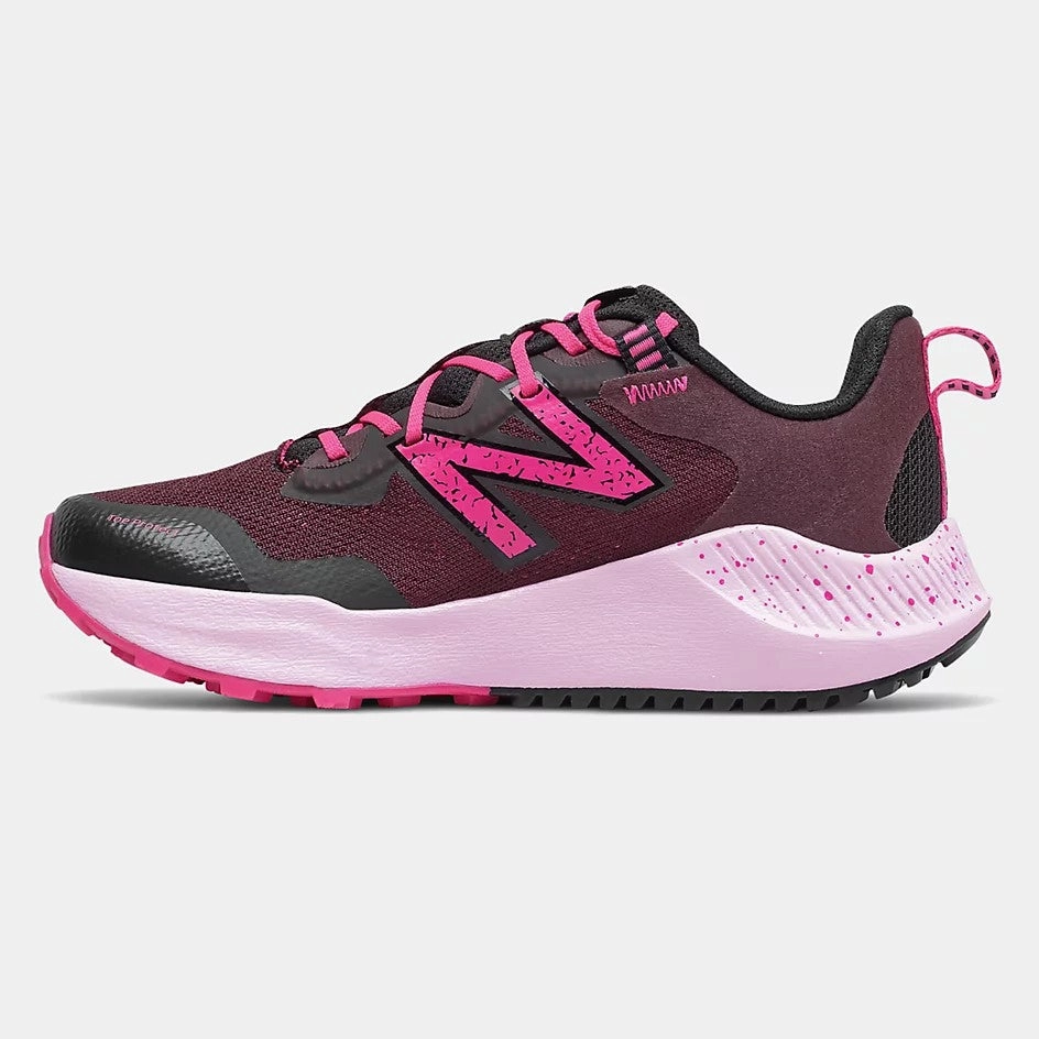 New Balance Pink Glo/Henna/Black Nitrel V4 Lace Childrens Sneaker