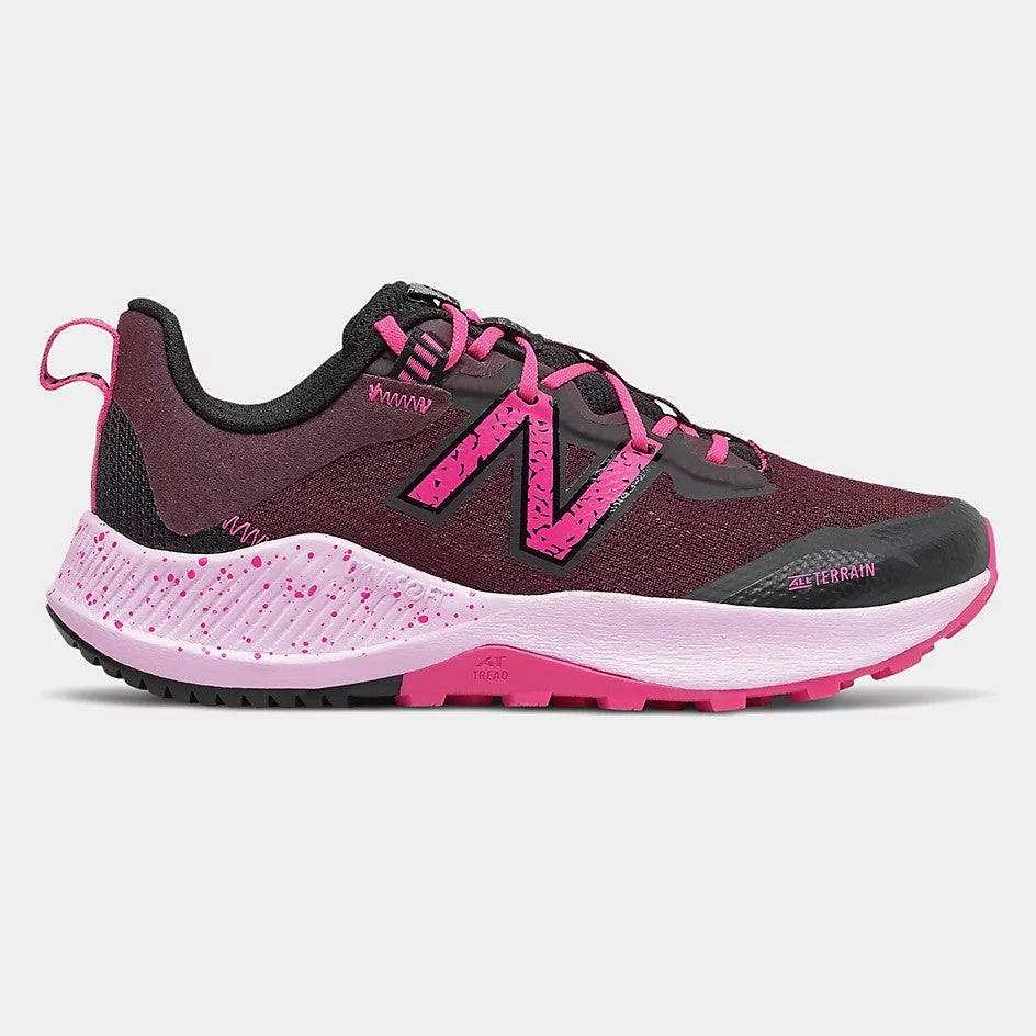 New Balance Pink Glo/Henna/Black Nitrel V4 Lace Childrens Sneaker
