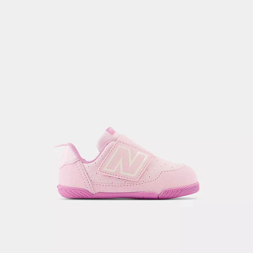 New Balance Pink New-B Hook & Loop Baby Sneaker